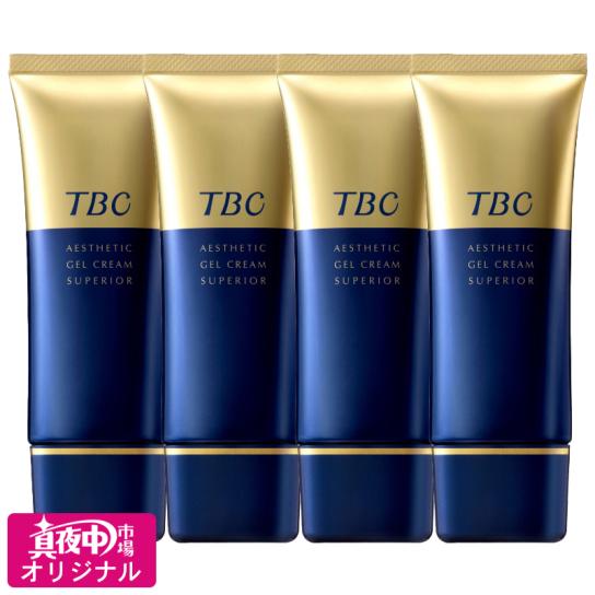 TBC エステティック ジェル クリーム エンリッチ　60g 4本 TBCエステティックジェルクリームSP(スペリア) 4本 【送料無料