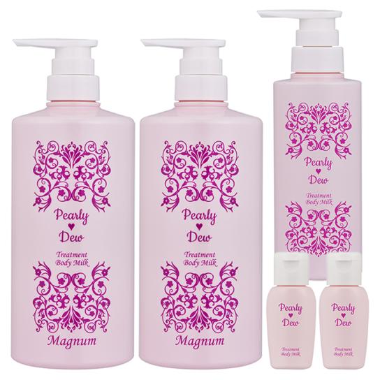 パーリーデュー 美バディトリートメント ミルクLight α 3本セット パーリーデュー 美バディトリートメントミルクNEW 特別セット ※1週間