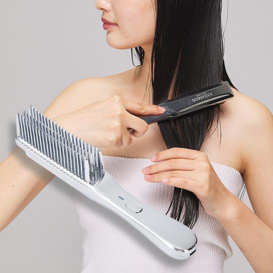 新品　カラマンビューティブラシ　シルバー カラマンビューティーブラシ 1台 | テレビ通販サイトのカンテレSHOPPING