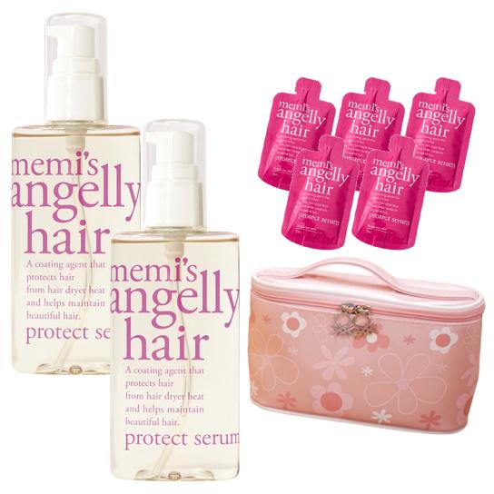 memi's アンジェリーヘアプロテクトセラム 2本 (特典付) ※1週間限定