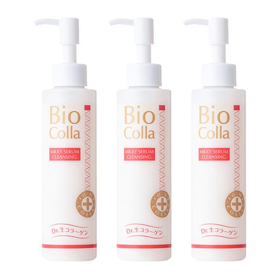 3本セット　Bioコラ　ビオコラ　ミルキーセラムクレンジング ショップチャンネル ビオコラ ミルキーセラムクレンジング 3本 ※1週間限定 | テレビ通販