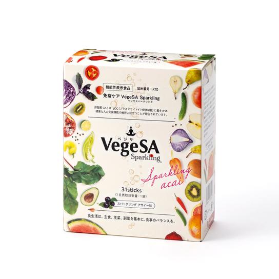免疫ケア VegeSA Sparkling 1箱 [C260812] | テレビ通販サイトの
