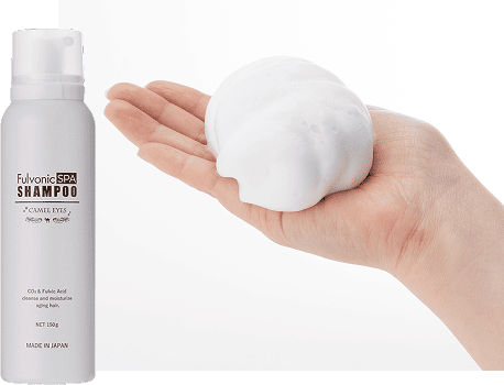 商品「キャメルアイ フルボニックスパシャンプー」