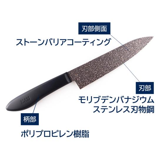 新品未使用　新ストーンバリア包丁　シャープナーセット ストーンバリア包丁＆専用シャープナー 通販 - ディノス