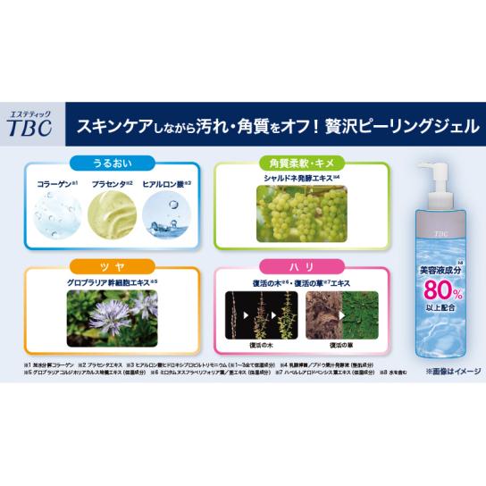 TBCエステティックピーリングジェル 1本 | テレビ通販サイトのカンテレ