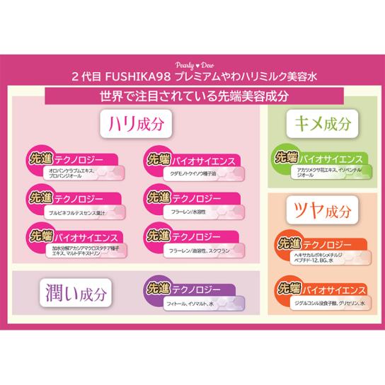 パーリーデュー FUSHIKA(フシカ)やわハリミルク美容水 特別