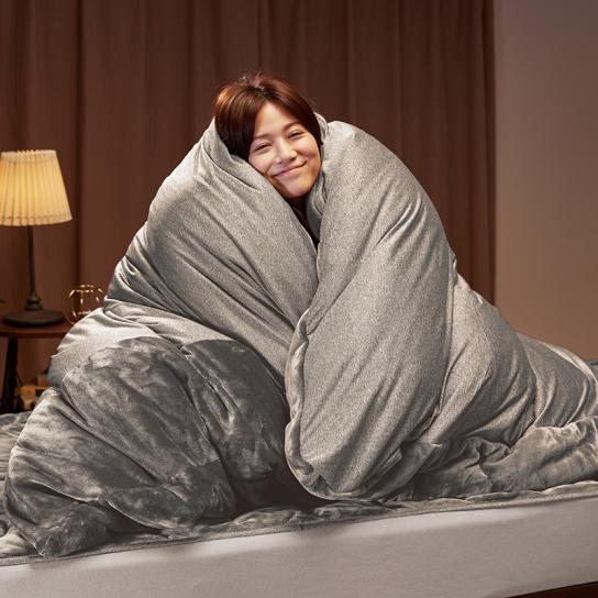 快眠博士クレスカローレ毛布　シングル　ローズアッシュ 快眠博士クレスカローレ毛布 シングル ローズアッシュ