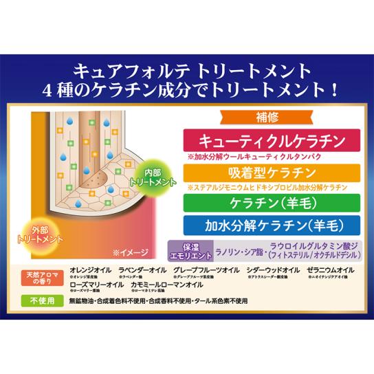 アウトレット】キュアフォルテ シャンプー＆トリートメント