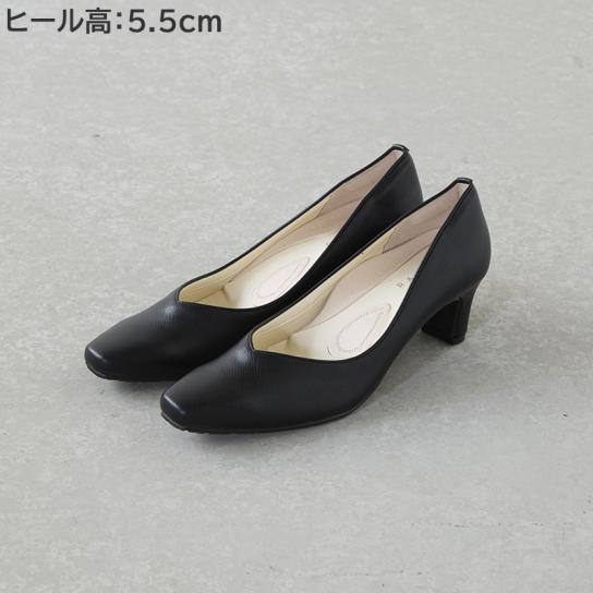 商品画像：RAKUNA パンプス ストラップ 整体 走れる 痛くない 柔らかい 楽 2