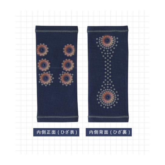 メディカル磁気ソックス膝用 hogu sleep by RAKUNA 1セット [A251502