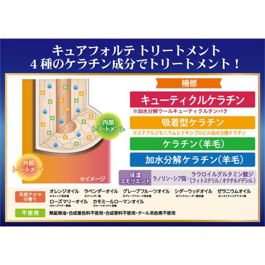 キュアフォルテ シャンプー＆トリートメント(リニューアル前
