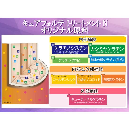 キュアフォルテ シャンプー＆トリートメント(リニューアル前