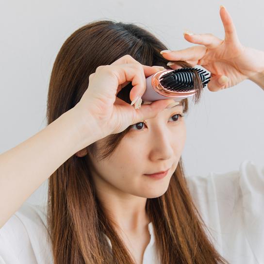 リウムポータブルストレートコームヘアアイロン 1台 | テレビ通販