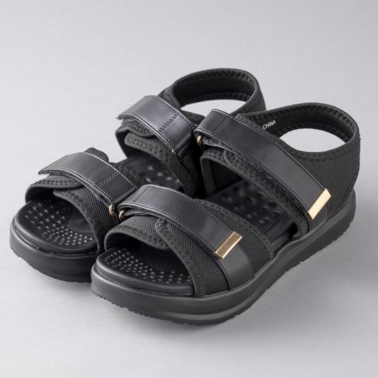 YONAMINE TOTONOU SANDAL ゴールド YONAMINE TOTONOUサンダル 1足 ※1週間限定 | テレビ通販サイトの