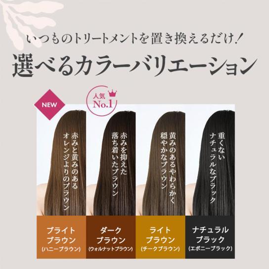 ルプルプ　エッセンス　カラートリートメント　チークブラウン　170g 3箱セット ルプルプ エッセンスカラートリートメント 3本 ※1週間限定
