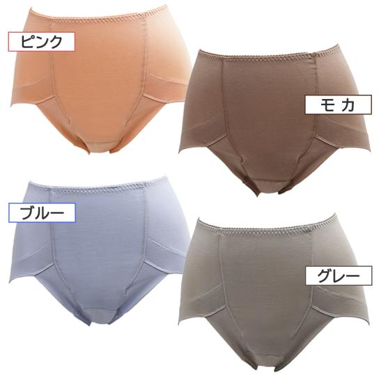 スタイルセレブリティ 吸水消臭スマートショーツ 同サイズ4色組