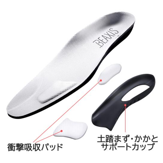 BEAXIS(ビーアクシス) シェイプコアスニーカー 1足 【送料無料