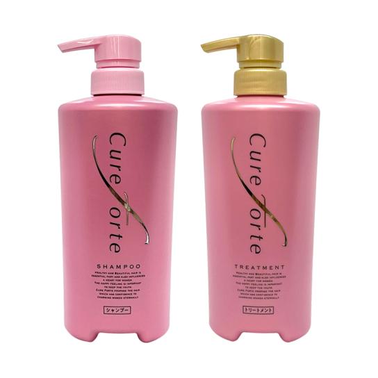 【新品未使用】キュアフォルテシャンプー　カサブランカの香り600mL キュアフォルテ】シャンプー＆トリートメント600ml カサブランカ