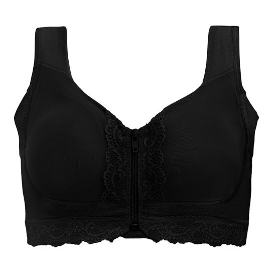 ブラデリスNY 細みえフロントファスナー綿混ブラ 1枚 ※1週間限定