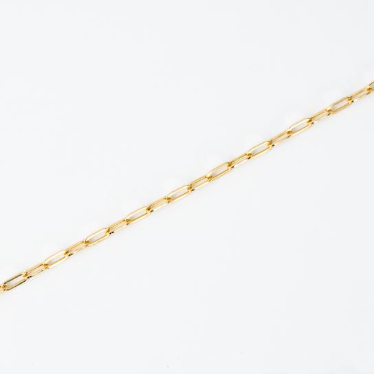 K18 ペーパークリップネックレス 1本 ※1週間限定 ※70日後お届け