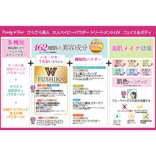 パーリーデュー 大人ベイビーパウダー(旧タイプ) 特別セット ※WEB得