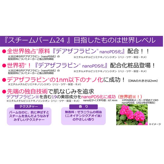 ディーザ スチームバーム24 3本 ※1週間限定 | テレビ通販サイトの