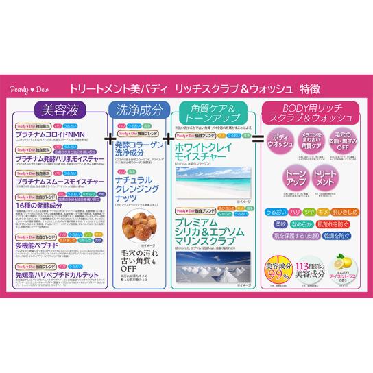 パーリーデュー 美バディ リッチスクラブ＆ウォッシュ 特別セット ※1