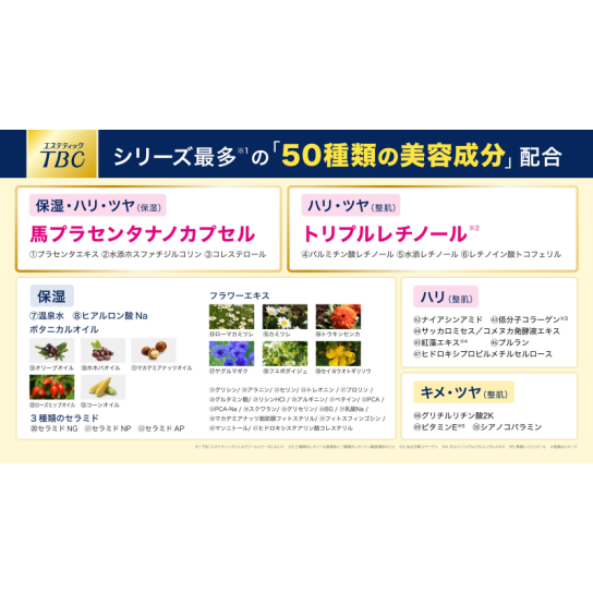 TBC エステティックジェルクリームSP(スペリア) 4本 【送料無料