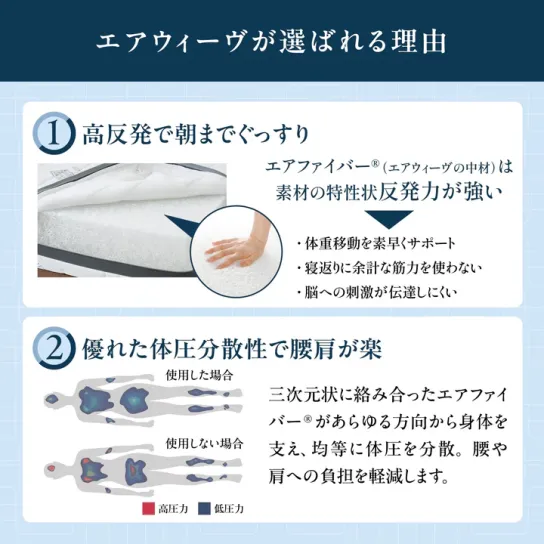 セミダブル)エアウィーヴ スマート 通販限定モデル 1枚 ※2日間限定