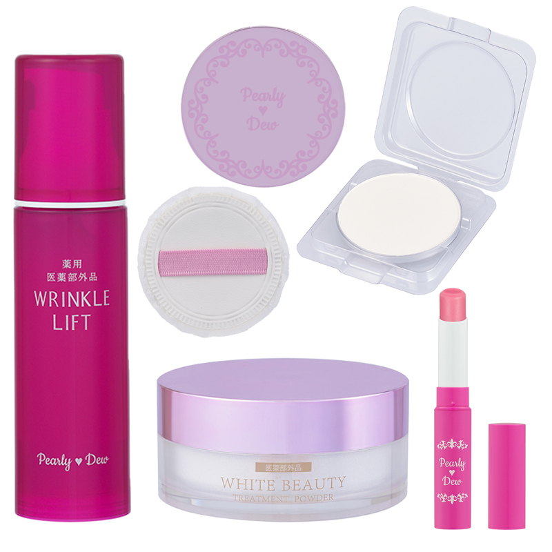 パーリーデュー 薬用リンクルリフト＆薬用美白スキンケアパウダー